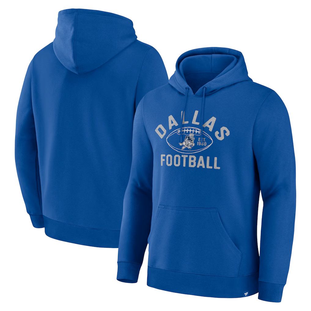 Men 2026 NFL Dallas Cowboys blue Hoodie hooded style 02